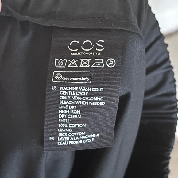 COS navy culottes - Picture 3 of 4